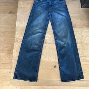 Hudson Jeans Rosalie High Rise Dark Blue Denim